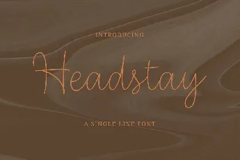 Headstay font