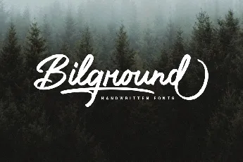 Bilground font