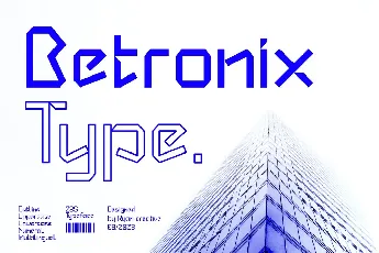 Betronix font