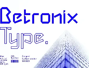 Betronix font