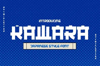 KAWARA font