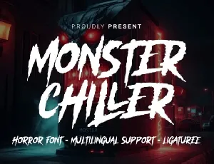 Monster Chiller font