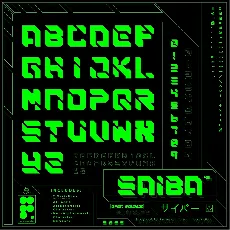 SAIBA-45 font