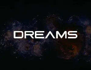 Dreams Space Sans font