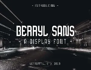 Berryl Sans Serif font