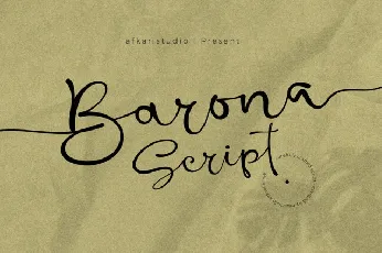 Barona font