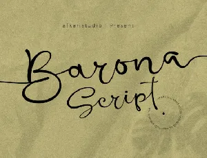 Barona font