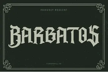 Barbatos font