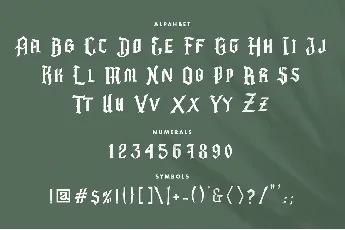 Barbatos font