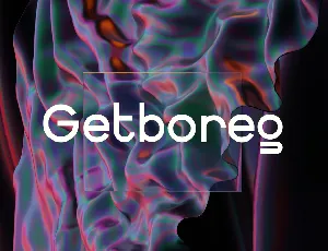 Getboreg Trial Only font