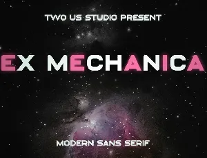 Ex Mechanica font