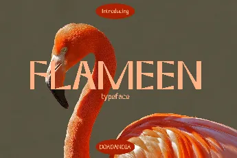 Flameen font