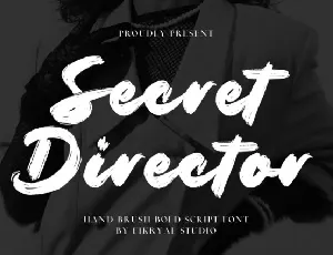 Secret Director font