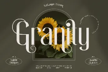 Granity font