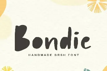 Bondie font