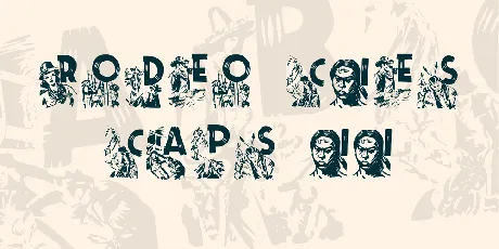 Rodeo CIES CAPS II font