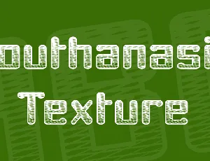 Youthanasia Texture font