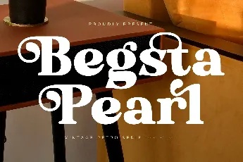 Begsta Pearl font