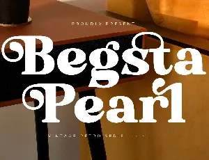 Begsta Pearl font