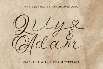 Lily Adam DEMO font