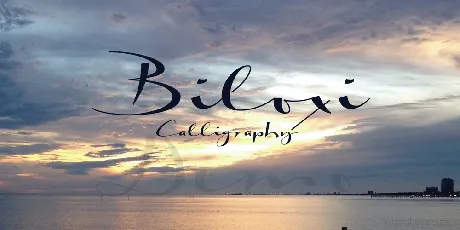 Biloxi Free font