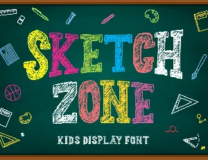 Sketchzone font