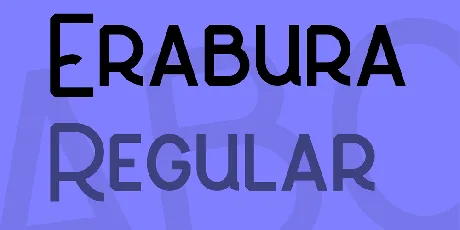 Erabura font