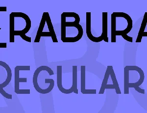 Erabura font