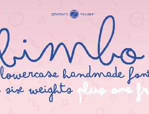 Bimbo font