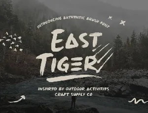 East Tiger font