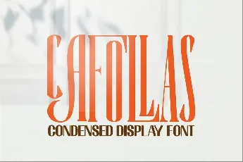 Cafollas font