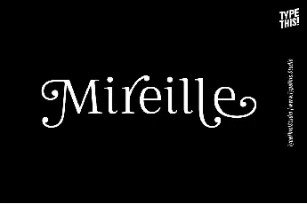 Mireille Family font