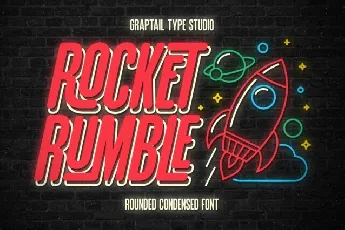 GTS Rocket Rumble font