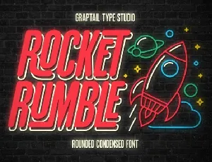 GTS Rocket Rumble font