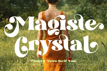 Magiste Crystal Serif font