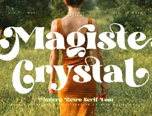 Magiste Crystal Serif font