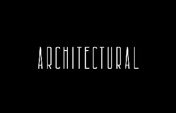 Architectural Sans font