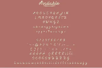 Dacilla Script Demo font