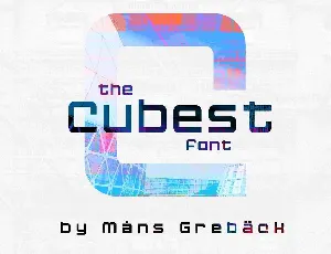 Cubest font