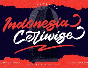 Indonesia Ceriwise font