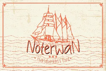 Noterwan - Demo font