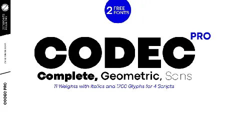 Codec Pro font