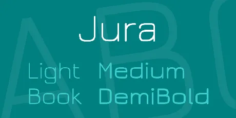 Jura font