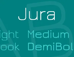 Jura font