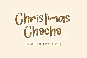 Christmas Chocho font