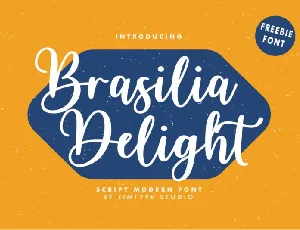 Brasilia Delight font