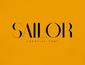 Sailor font