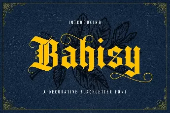 Bahisy font