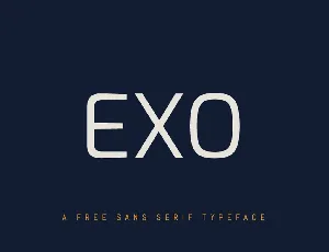 Exo font