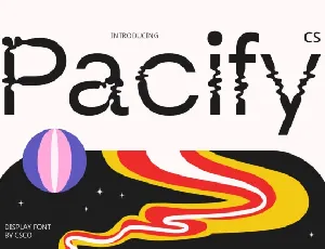 CS Pacify font